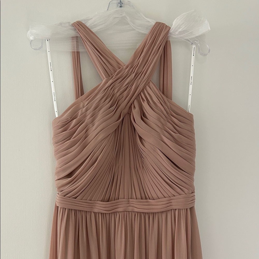 Watters Bridesmaid dress - Style Micah - Color Umber